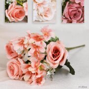 731571 (в уп.200/600шт.) - Цветок искусственный Бу [01107020]