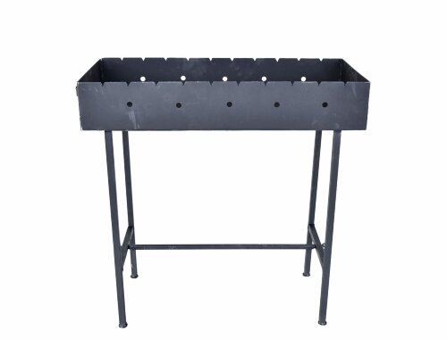 2К-Х132 (в уп.1шт.) - Мангал 3мм, размер: 360х800х [01062989] 2К-Х132 (в уп.1шт.) - Мангал 3мм, размер: 360х800х800 (140) мм.