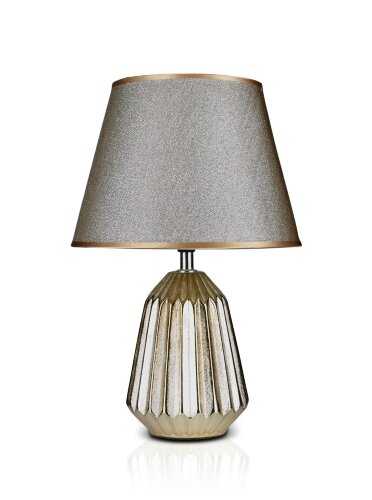 К-HY015F-7&quot; Bronze+Bronze shade H38см (24) светиль [01083123] К-HY015F-7" Bronze+Bronze shade H38см (24) светильник настольный