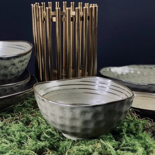 205-432 (в уп.8наб.) - Набор из 6 салатников 14,5х [01106112] 205-432 (в уп.8наб.) - Набор из 6 салатников 14,5х6,5см МИСТРАЛЬ в подарочной упаковке, материал: фарфор.