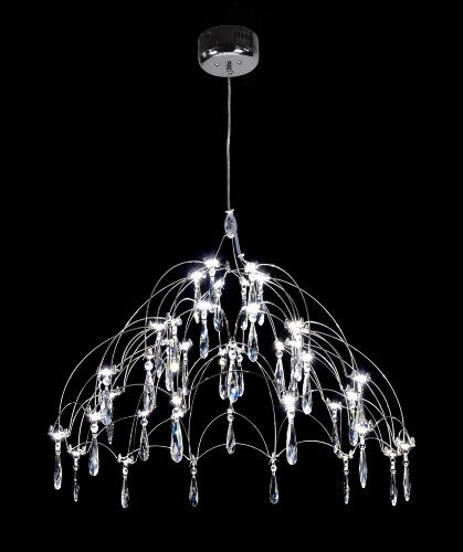 9033 CR D750*H400, Led 3000+4000+6500K, 105W, димм [01109415] 9033 CR D750*H400, Led 3000+4000+6500K, 105W, диммер, хрусталь К9, (1) светильник потолочный