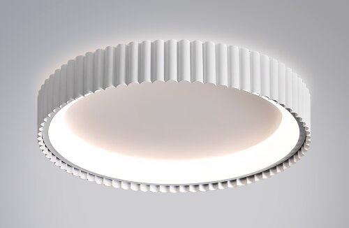 Ч-MK7668-40Y WH Led 80W 3000-7000K диммер, размер: [01110720] Ч-MK7668-40Y WH Led 80W 3000-7000K диммер, размер: D390*H75мм (1) светильник потолочный