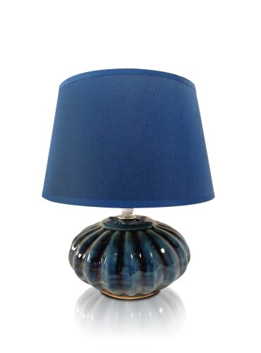 А-LE497 Cobalt blue, размер: 200*200*260мм (24) св [01100446] А-LE497 Cobalt blue, размер: 200*200*260мм (24) светильник настольный