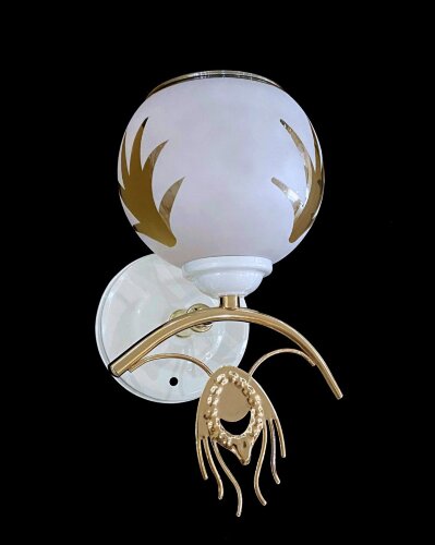 ДС-B9852A/1 FGD+WH (10) светильник настенный [01099620] ДС-B9852A/1 FGD+WH (10) светильник настенный