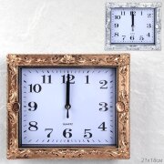 736697 (в уп.60шт.) - Часы настенные, квадратные 2 [01107868]
