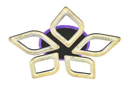 Д3707/5C BK Led 140W+20W 3000K+4000K+6500K+RGB дим [01103532] Д3707/5C BK Led 140W+20W 3000K+4000K+6500K+RGB диммер (1) светильник потолочный