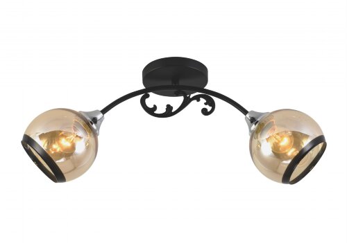 МС-XA1380A/2 BK+CR (10) светильник потолочный [01102376] МС-XA1380A/2 BK+CR (10) светильник потолочный