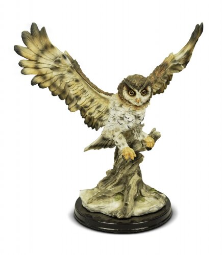 39214-2MRH (1) - Фигурка"Сова" 16", размеры: H=37с [01060042] 39214-2MRH (1) - Фигурка"Сова" 16", размеры: H=37см, L=34см, материал: полистоун.