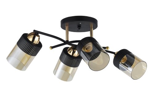 Д9131/4 FG+BK (4) светильник потолочный [01103100] Д9131/4 FG+BK (4) светильник потолочный