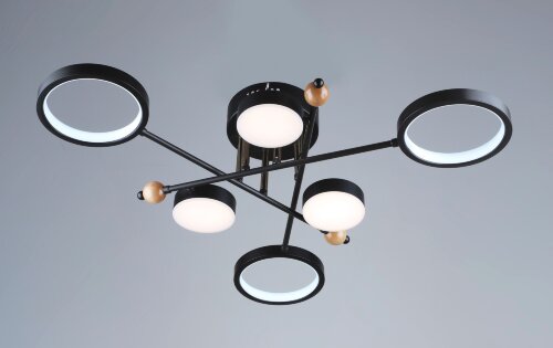 ВР-YH868/3+3 COFFEE+GD 54W 3000+6500K диммер (1) [01105507] ВР-YH868/3+3 COFFEE+GD 54W 3000+6500K диммер (1) светильник потолочный