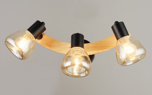 ВР-N4766/3 BK+WD (6) светильник потолочный [01100537] ВР-N4766/3 BK+WD (6) светильник потолочный