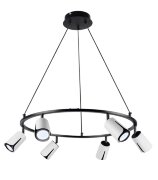 PRD-P 0994/6 BK+WH D650*H1000мм патрон: GU10 лампо [01109483]