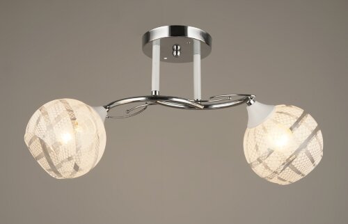 ВР-C1499/2 CR+WT (10) светильник потолочный [01100547] ВР-C1499/2 CR+WT (10) светильник потолочный