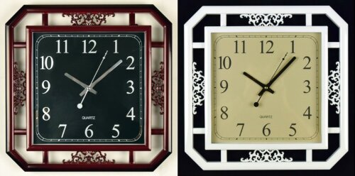 WS-5749 (в кор.8шт.) - Часы настенные квадратные, [01087446] WS-5749 (в кор.8шт.) - Часы настенные квадратные, 2 цвета, (белый,бордовый)размер: 39,8х39,8х4,3см, материал: пластик, стекло,кварцевый бесшумный механизм с плавным ходом.