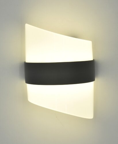 Х-B20969 BK LED 2*6W 4000K (10) светильник настенн [01103690] Х-B20969 BK LED 2*6W 4000K (10) светильник настенный