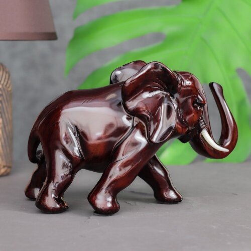 683203 (в уп.24шт.) - Статуэтка Слон 22х12х14см. / [01109945] 683203 (в уп.24шт.) - Статуэтка Слон 22х12х14см. / 100-1АВ /, материал: полистоун.