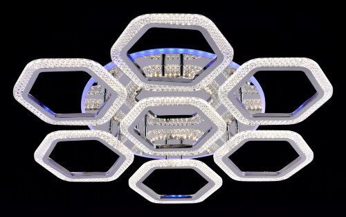 МС-LI8490B/6+1 CR (RGB) Led 84W+8W 3000K+4000K+650 [01101734] МС-LI8490B/6+1 CR (RGB) Led 84W+8W 3000K+4000K+6500K диммер (1) светильник потолочный