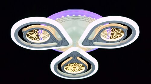 ФП-K28952/3 WT+BK подсветка, Led 102W 3000K+6500K [01096416] ФП-K28952/3 WT+BK подсветка, Led 102W 3000K+6500K диммер (1) светильник потолочный