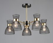 ВР-N6793/5 COP+BK D610*H380мм (4) светильник потол [01109713]