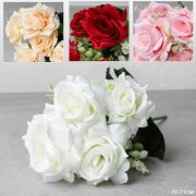 731569 (в уп.2шт.) - Цветок искусственный Букет ро [01110918]