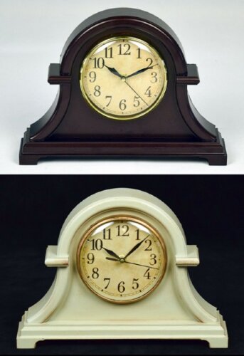 МС3817XG MIX (в кор.6шт.) - Часы каминные, 2 цвета [01086860] МС3817XG MIX (в кор.6шт.) - Часы каминные, 2 цвета (коричневый, кремовый), размер: 32,5х23,5х7см., материал: пластик, стекло, кварцевый бесшумный механизм с плавным ходом.