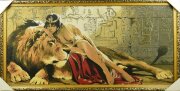 60*120 01 "Клеопатра" Картина гобелен [01086772]