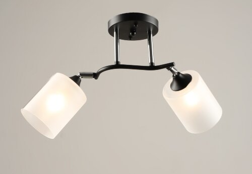 ВР-K2316/2 BK+CH L460*W200*H160мм (10) светильник [01109593] ВР-K2316/2 BK+CH L460*W200*H160мм (10) светильник потолочный