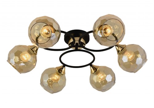 МС-XA1357B/6 BK+FGD (4) светильник потолочный [01102887] МС-XA1357B/6 BK+FGD (4) светильник потолочный