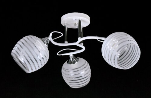 ВР-C1726/3 WT+CH (6) светильник потолочный [01101633] ВР-C1726/3 WT+CH (6) светильник потолочный