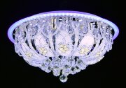 АР5812/600 CR (E14*8*40W, Blue Led 14W), (1) свети [01096676]