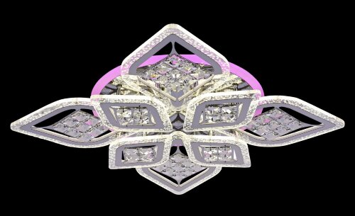 Э19289/4+4 CR Led 114+33W 3000+4000K+6500K диммер [01097711] Э19289/4+4 CR Led 114+33W 3000+4000K+6500K диммер (1) светильник потолочный