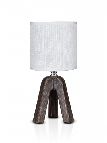 В-HS7819 dark brown+white shade, размер: 130*130*2 [01104603] В-HS7819 dark brown+white shade, размер: 130*130*290мм (24) светильник настольный