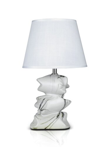 К-M425-7&quot; White+White shade H37,5см (24) светильни [01090419] К-M425-7" White+White shade H37,5см (24) светильник настольный