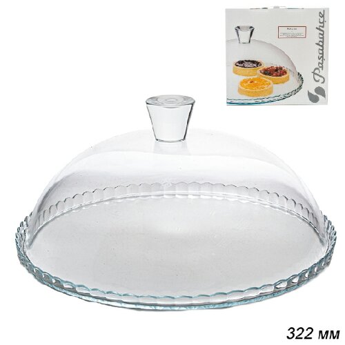 95198B (в уп.2шт.) - Блюдо для торта с крышкой 322 [01093196] 95198B (в уп.2шт.) - Блюдо для торта с крышкой 322мм Патиссери