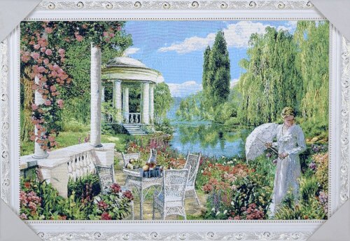 40*60 58Б Картина гобелен белая рамка [01111866] 40*60 58Б Картина гобелен белая рамка