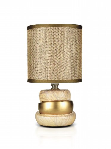 В-HS8479 l.brown+l.brown shade, размер: 130*130*24 [01104587] В-HS8479 l.brown+l.brown shade, размер: 130*130*240мм (24) светильник настольный