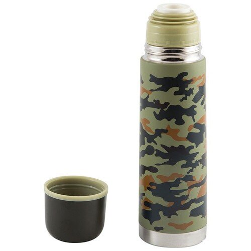 159574-РСВ (в уп.1шт.) - Термос 500мл. Mallony SA- [01110538] 159574-РСВ (в уп.1шт.) - Термос 500мл. Mallony SA-500M "Командирский" 001903, колба из нерж стали (304) с двойными стенками, материал: нержавеющая сталь, пластмасса, силикон.