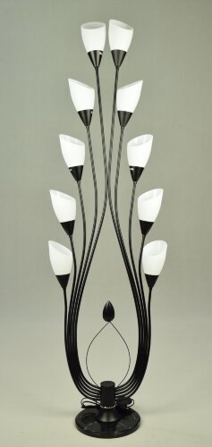 М3310 BK+WT (5) светильник напольный [01083584] М3310 BK+WT (5) светильник напольный