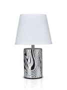 К-ES031 Sliver+White shade H33см (24) светильник н [01104505]