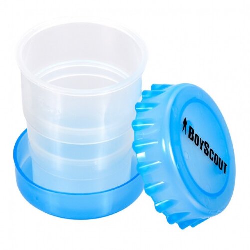 61132 (в уп.48шт.) - Стакан складной пластиковый, [01064628] 61132 (в уп.48шт.) - Стакан складной пластиковый, 200мл.