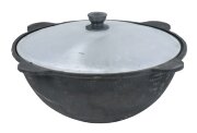 2К-Х071 (в уп.1шт.) - Казан 12л, чугунный с крышко [01049297]