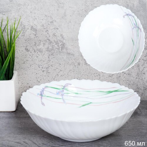 748938 (в уп.8наб.) - Салатник глубокий 650мл, 175 [01110794] 748938 (в уп.8наб.) - Салатник глубокий 650мл, 175мм, набор 6шт. /TW-70XN (6530)/, материал: стеклокерамика.