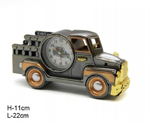 140165 (в уп.96шт.) - Часы настольные"Грузовик" /8 [01071415] 140165 (в уп.96шт.) - Часы настольные"Грузовик" /888A/ H=11см, L=22см., материал: пластик, стекло, металл.