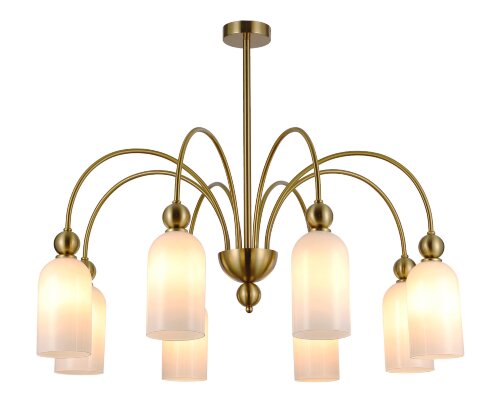 MDG40112/8 COPPER, D820*H530мм, E14*8*60W, (1) све [01109205] MDG40112/8 COPPER, D820*H530мм, E14*8*60W, (1) светильник потолочный