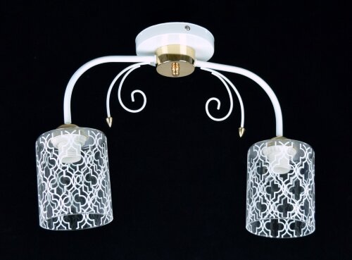 С-YX8601/2 WT+GD (6) АКЦИЯ светильник потолочный [01095868] С-YX8601/2 WT+GD (6) АКЦИЯ светильник потолочный