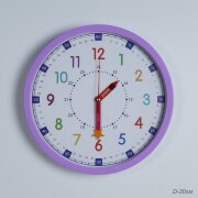 719086 (в уп.30шт.) - Часы настенные D=30см. / 572 [01105020]
