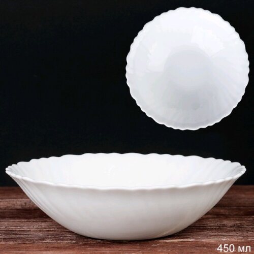 691078/696148 (в уп.8наб.) - Набор глубоких тарело [01099827] 691078/696148 (в уп.8наб.) - Набор глубоких тарелок 6шт, 450мл. (165мм.), наб. 6шт. / белая / LHDW65/6 (WHITE) /691078/.