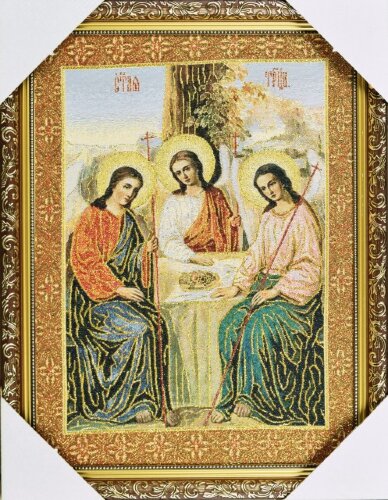 30*40 Икона "Троица" гобелен [01105251] 30*40 Икона "Троица" гобелен