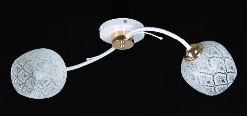 С-YX8608/2 WT+GD (6) АКЦИЯ светильник потолочный [01095836] С-YX8608/2 WT+GD (6) АКЦИЯ светильник потолочный