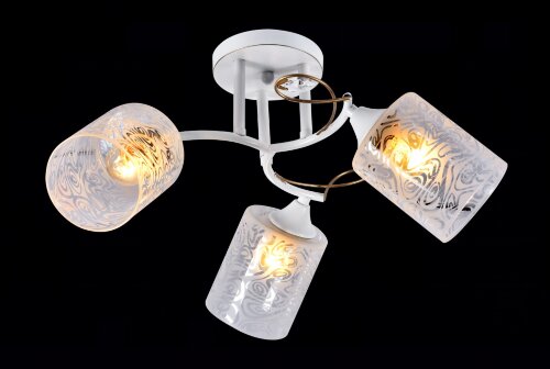 МС-DA5097/3A WH+GD (6) светильник потолочный [01102436] МС-DA5097/3A WH+GD (6) светильник потолочный